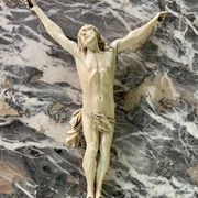 Christ in ivory, late 19th century in accordance with CITES regulations.