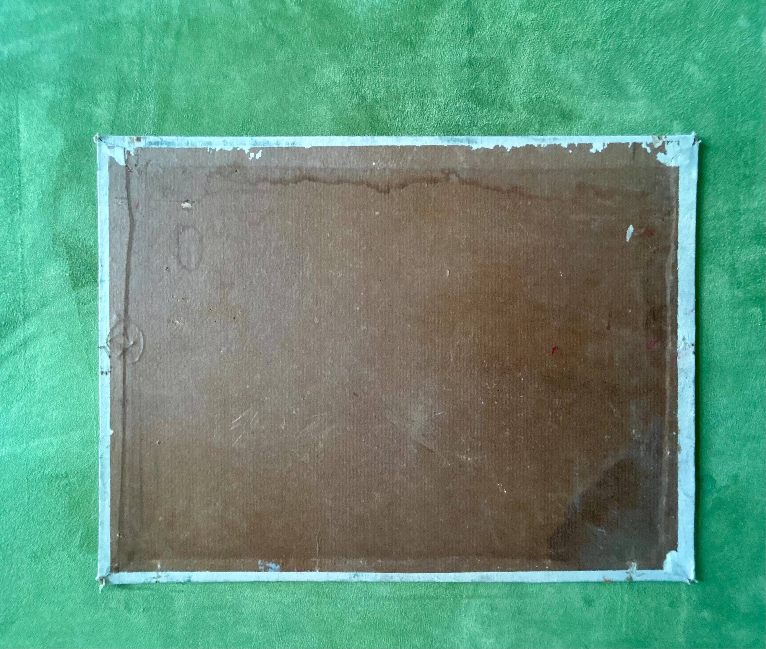 Vintage Still-Life "Peonies" Oil Painting