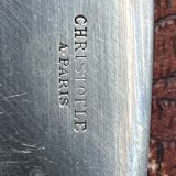 Box of 6 Christofle ribbon model knives