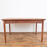 Mid-Century Danish Teak Extendable Dining Table, 1960s
