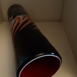 Glass roller vase