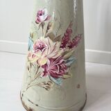 Broc old enamelled floral