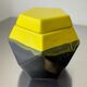 German 1970s geometric cigarette box in ceramic