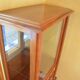 60s silver display cabinet