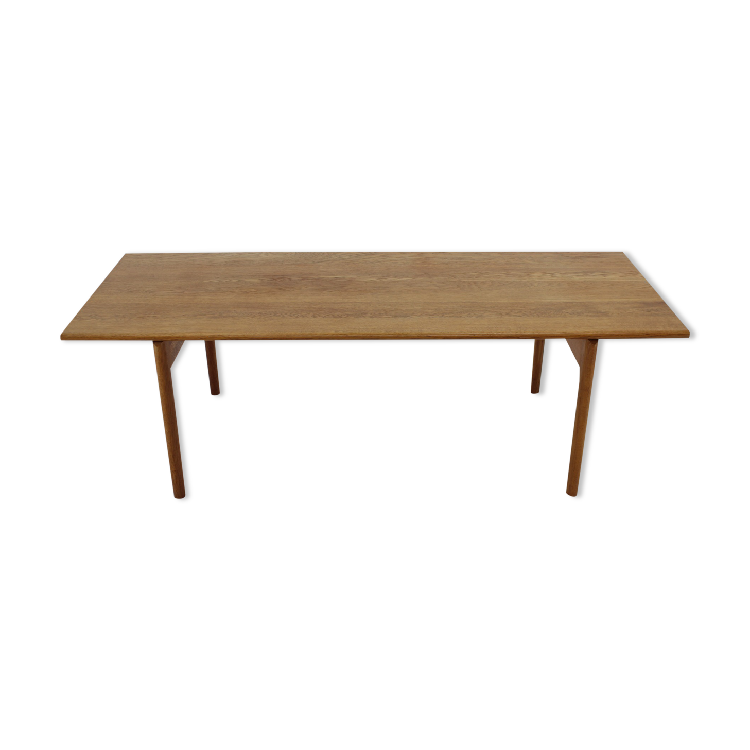 1960s Hans J Wegner Solid Oak Coffee Table 'AT-15' for Andreas Tuck, Denmark