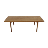 1960s Hans J Wegner Solid Oak Coffee Table 'AT-15' for Andreas Tuck, Denmark
