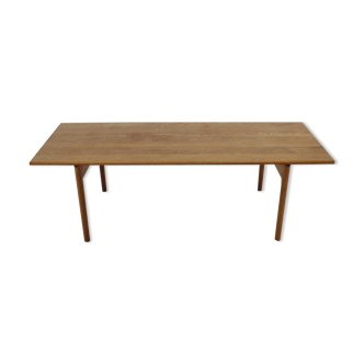 1960s Hans J Wegner Solid Oak Coffee Table 'AT-15' for Andreas Tuck, Denmark