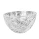 Pinwheel cut crystal bowl - bowl - empty pocket