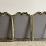 Three-leaf fire screen, fireplace accessory