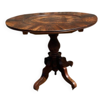 Table d'Appoint Antique en noyer