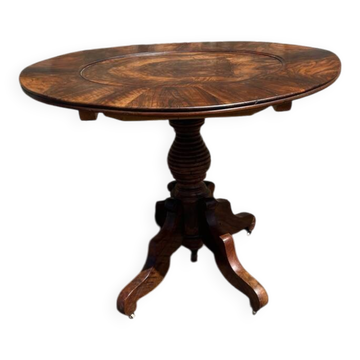 Table d'Appoint Antique en noyer