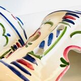 2 Vintage ceramic wall lights