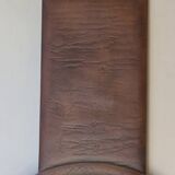 Leather Mirror, attributed to Uno & Östen Kristiansson, Luxus Vittsjö, circa 1970