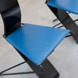 Chaise modèle impronta, lot de 4, années 1980/90