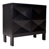 Brutalist sideboard in blackened oak