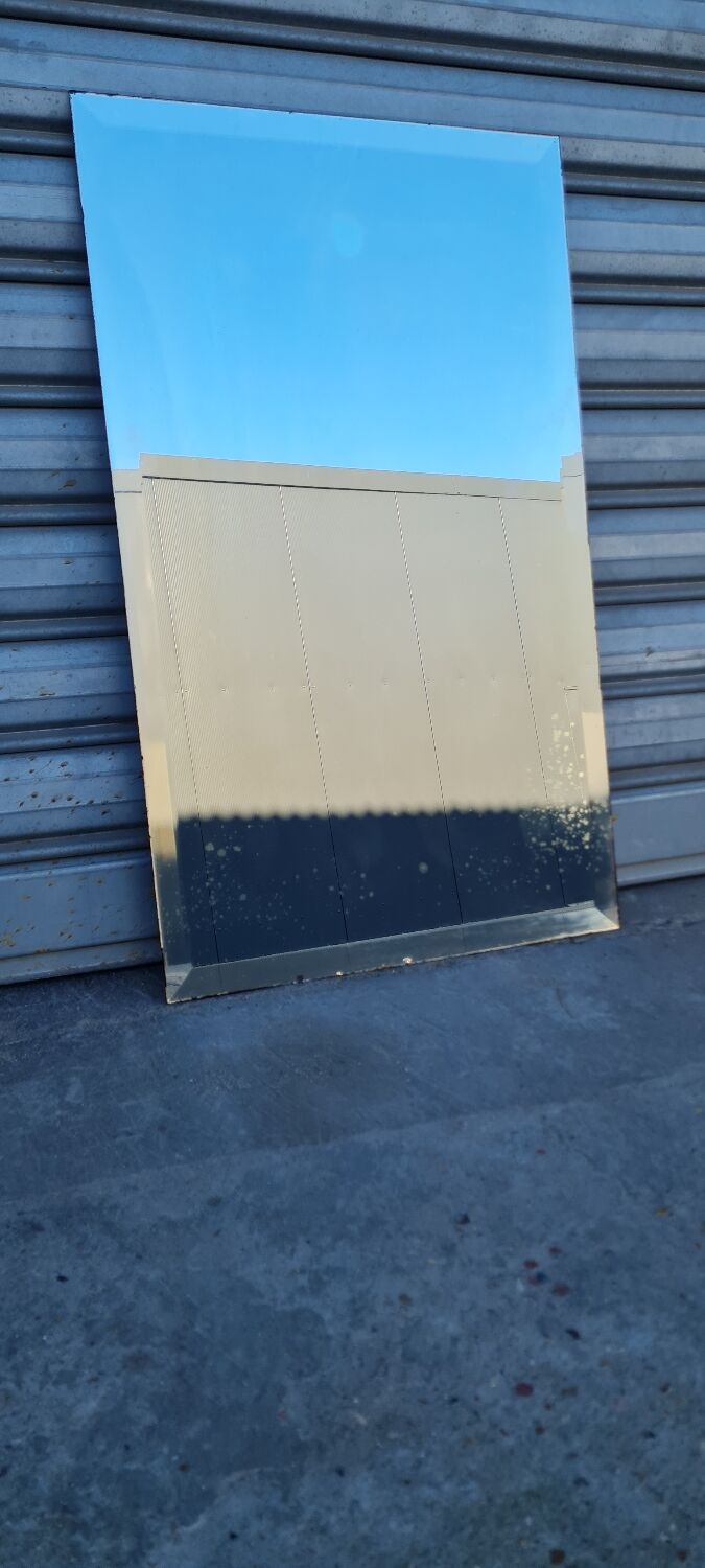 Art Deco beveled mirror