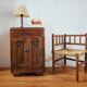 Confiturier en noyer – meuble de rangement ancien 1930-40