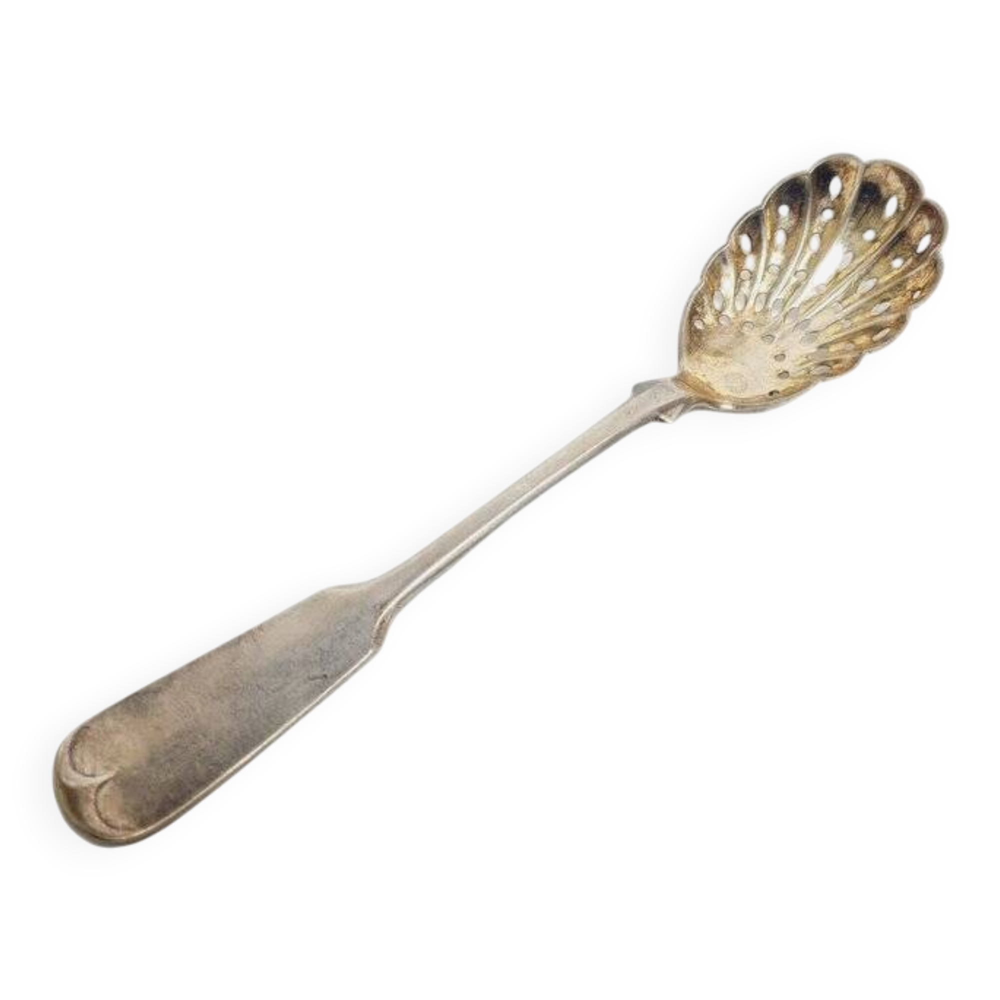 Art Nouveau German absinthe spoon by WMF, 1900s