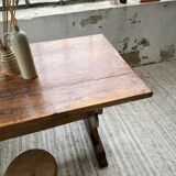 Monastery-style farmhouse table, pine, 210cm