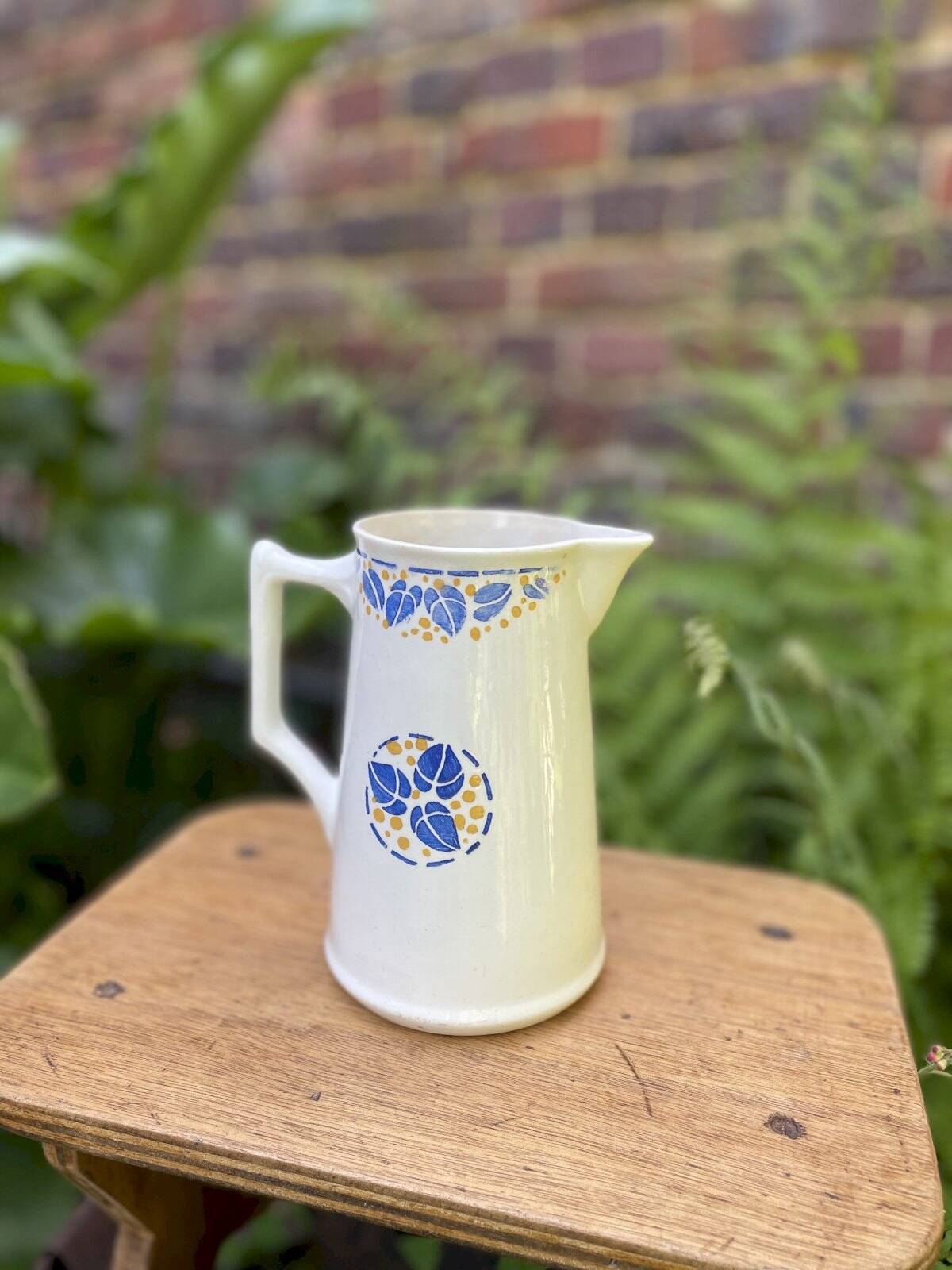 Small HBCM pitcher, Colette model, height 15.5 cm