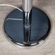 20th century italian chrome & glass floor lamp attributable to max ingrand