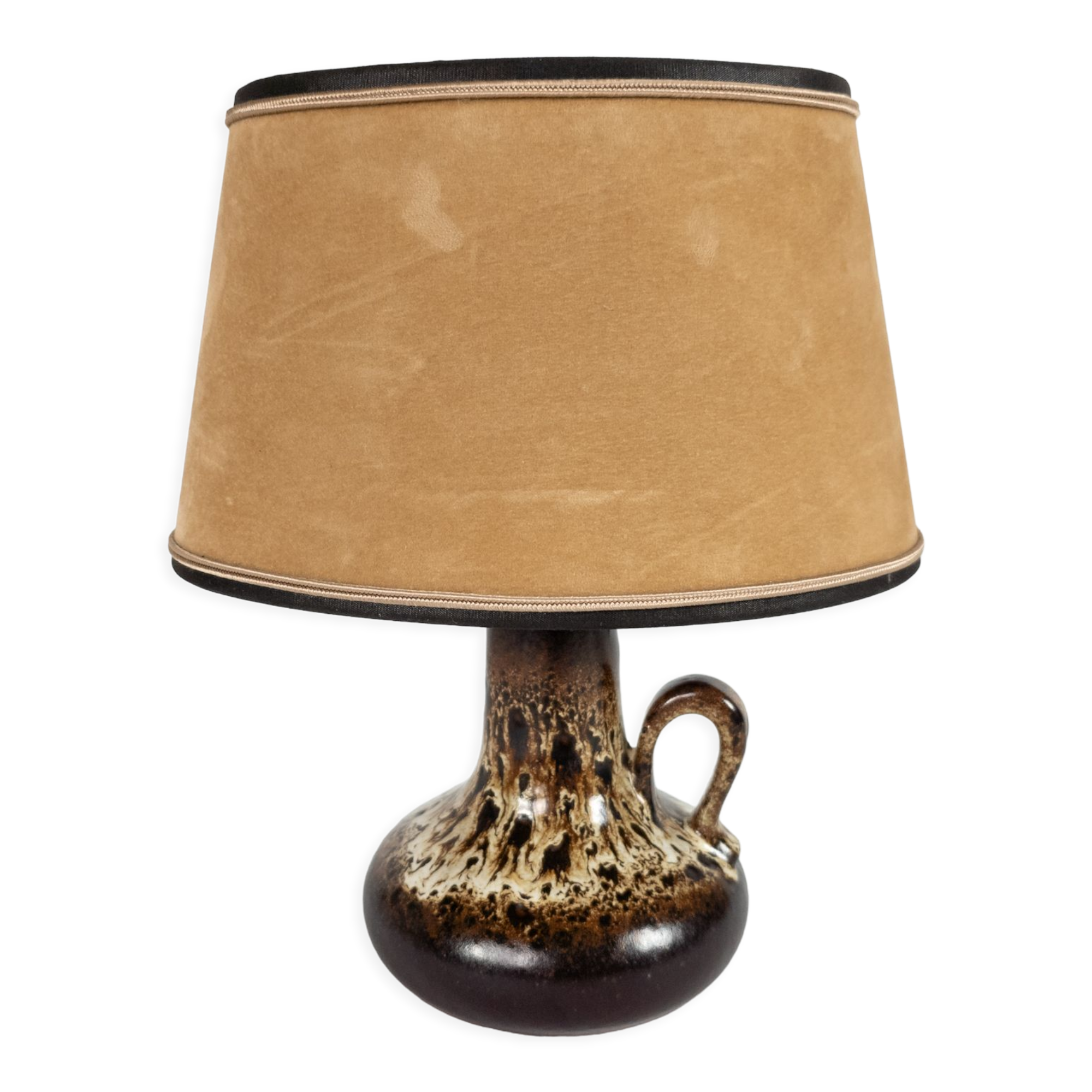 Jasba Keramiek West Germany Fat Lava table lamp 60s
