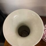 Paire de vases motif chinois rose porcelaine italienne annees 70 signes fg