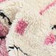 Handwoven coloured wool rug, 155 x 100 cm - P468
