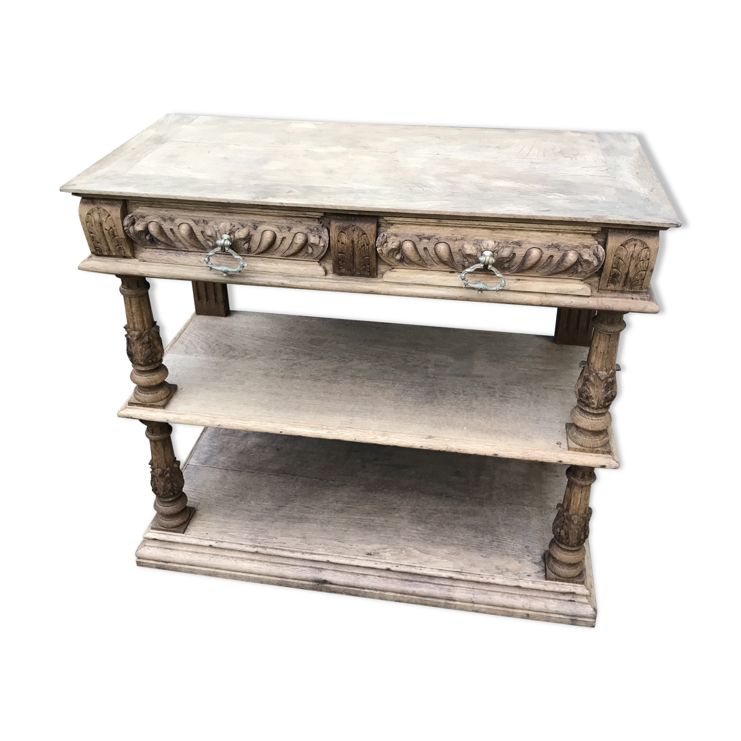 Oak console