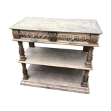 Oak console
