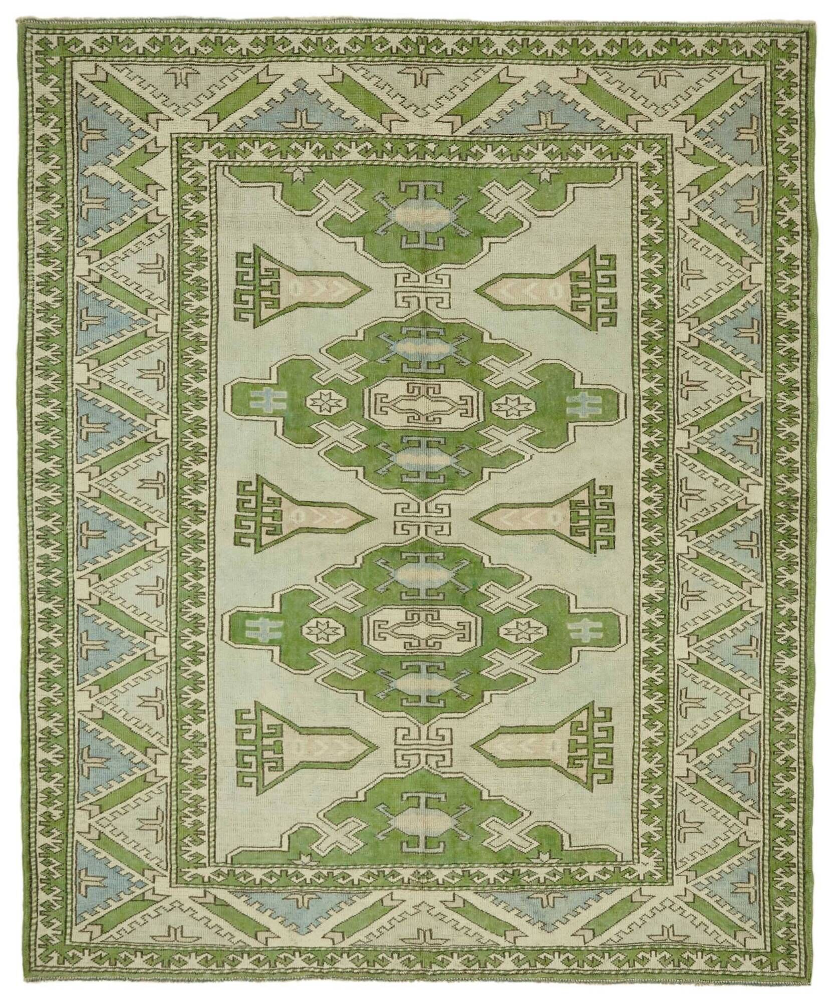 Turkish Vintage Anatolian Rug 229 cm x 280 cm