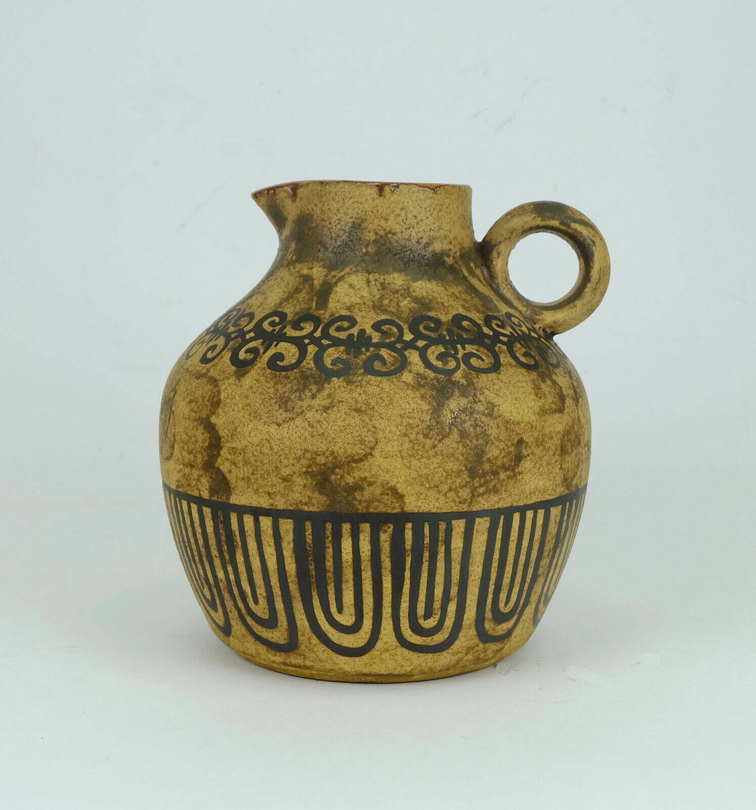 Ceramano vase decor etrusca hanns welling mid century 1950s 60s