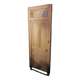 Haussmannian door 83x219 with old glazed transom frame 100x310 interior