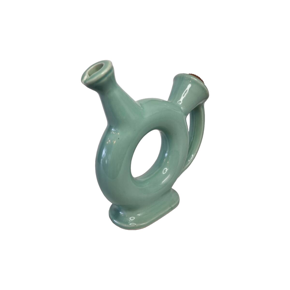 Carafe vintage en céramique française en forme de Donot, années 1970