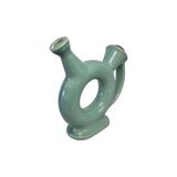 Vintage French Donot Shaped Ceramic Carafe, 1970s