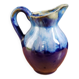 Vase pitcher signed Alpho in ceramic