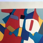 Roland BIERGE, Montfermeil, 1978. Lithographie originale signée au crayon