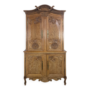 Buffet cauchois en bois - creux