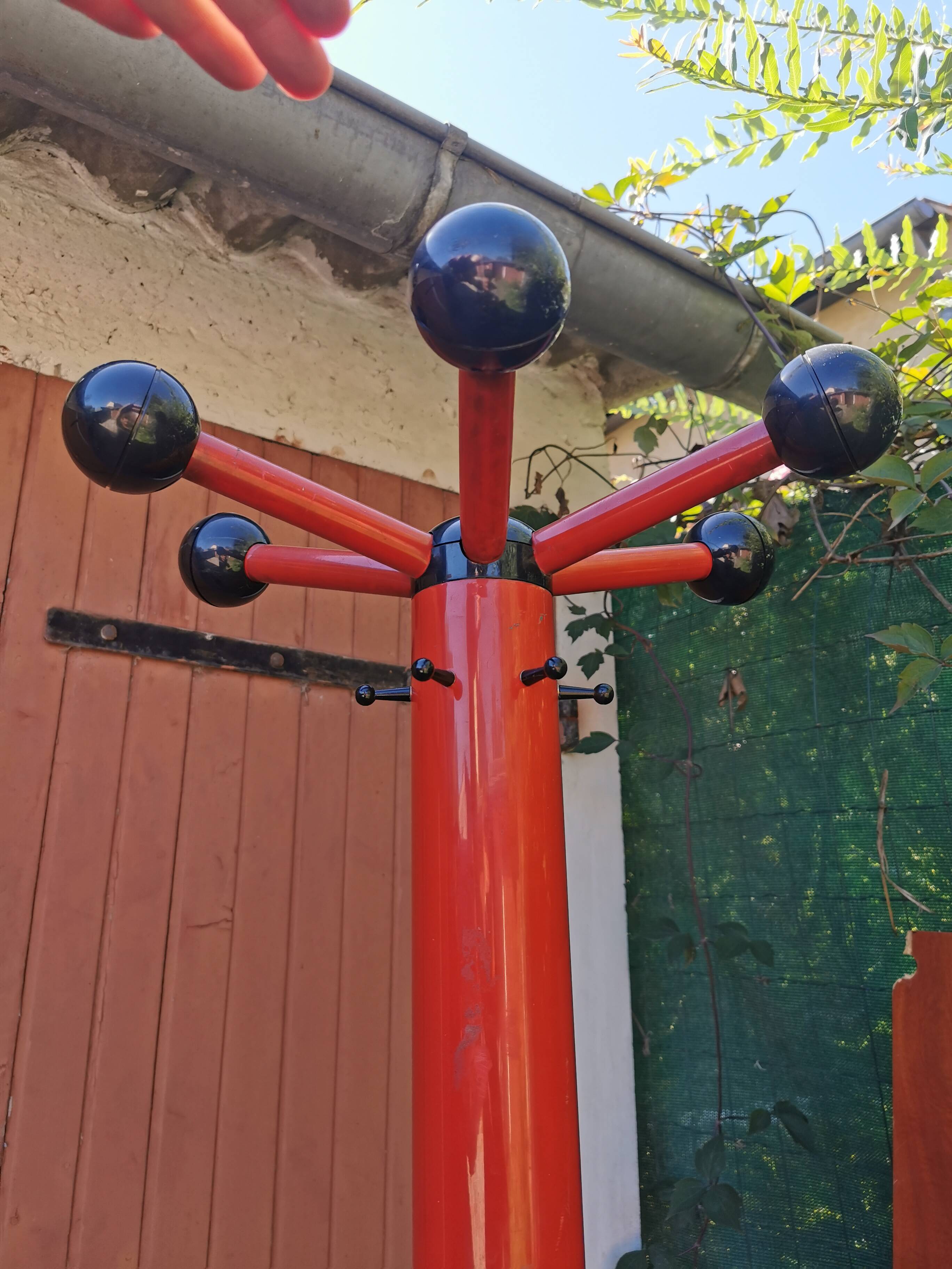 Space age coat rack