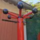 Space age coat rack