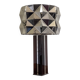 Kinetic lamp. 1970. Smoked Plexiglas. Space age.