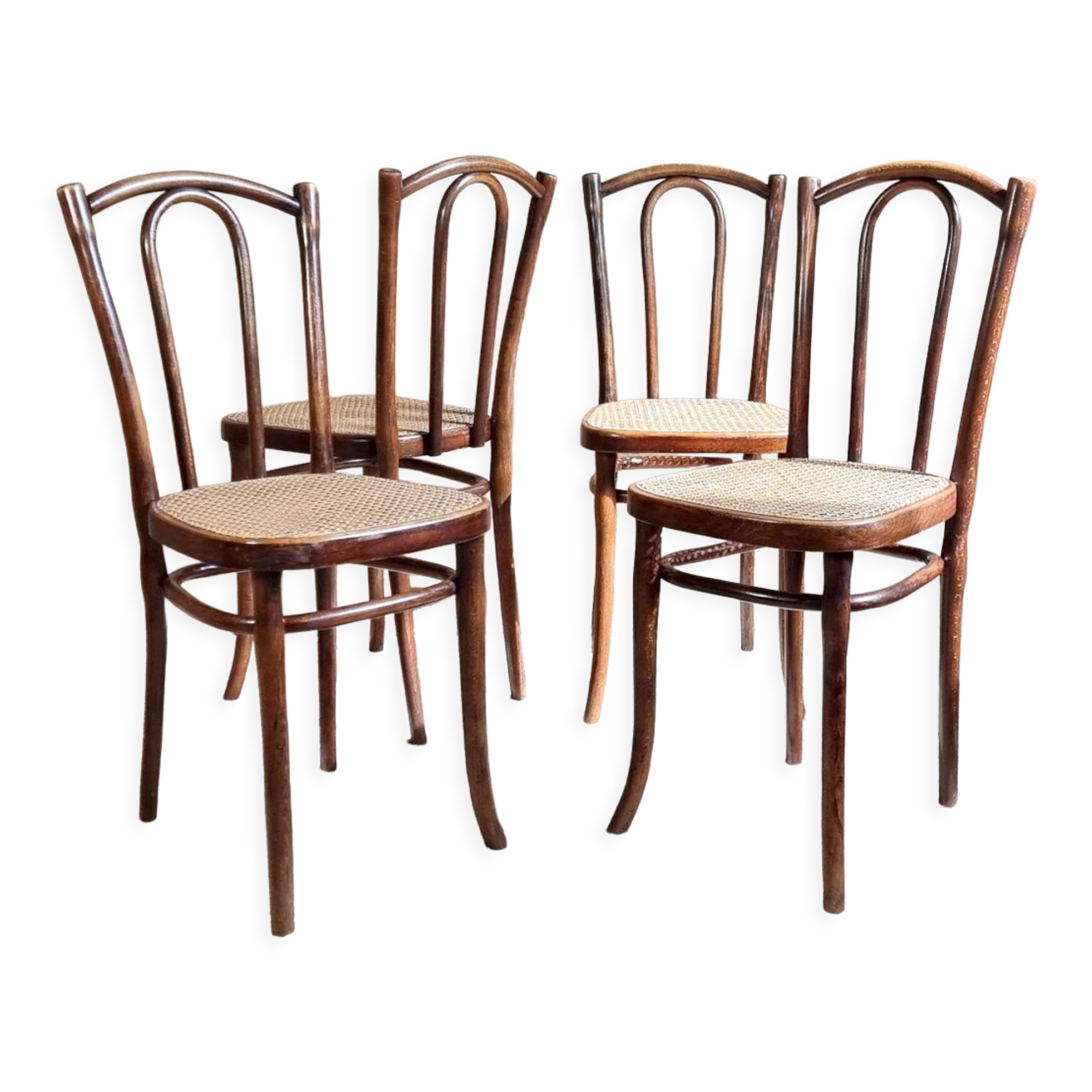 4 chairs Thonet n°56 late nineteenth