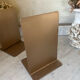 Vintage metal bookends pair