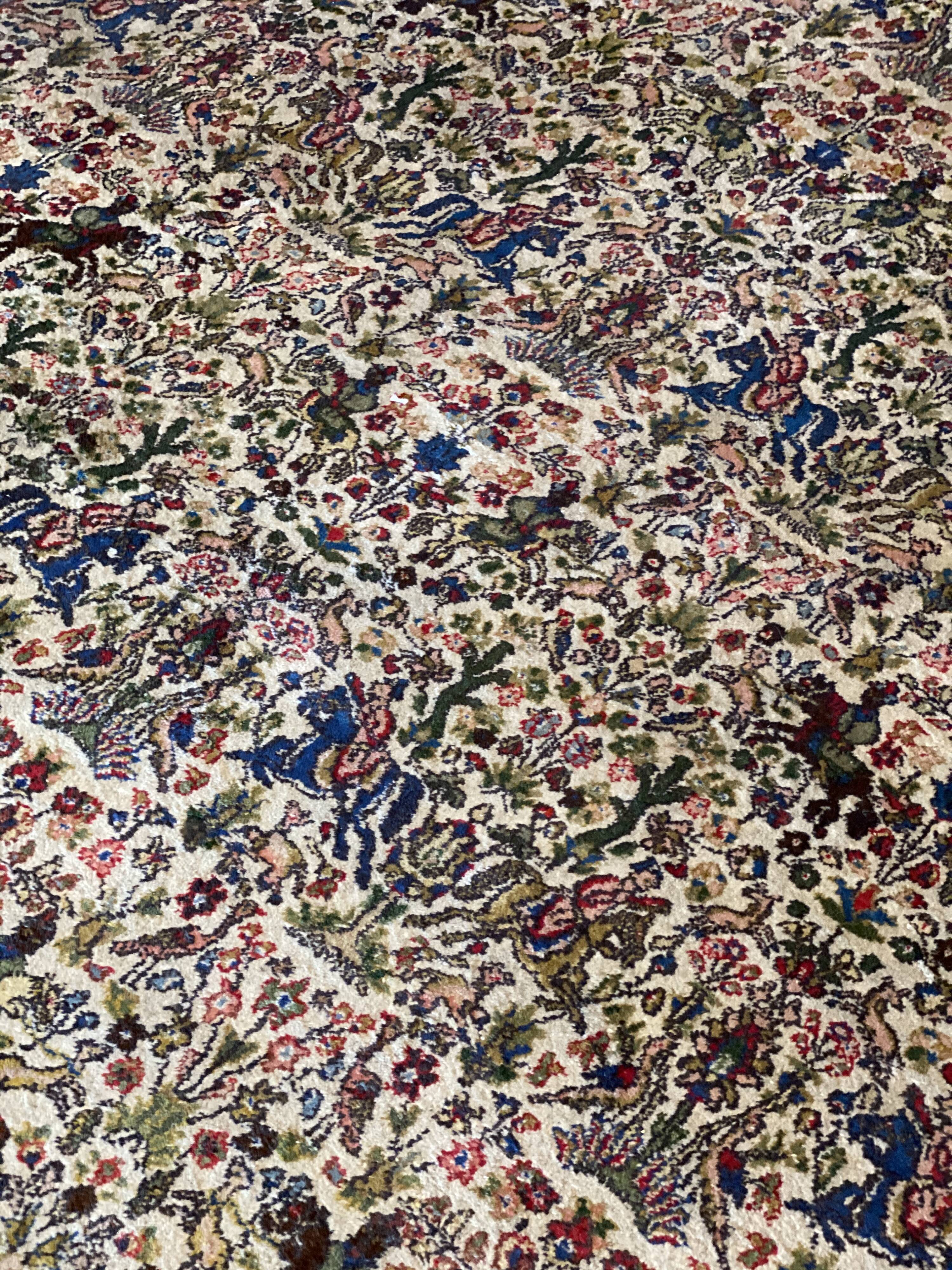 Persian carpet decorating riders