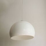1970's Large White Ceiling Pendant