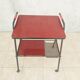 Vintage metal and formica dessert trolley 1950s