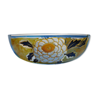Glass cup by Legras