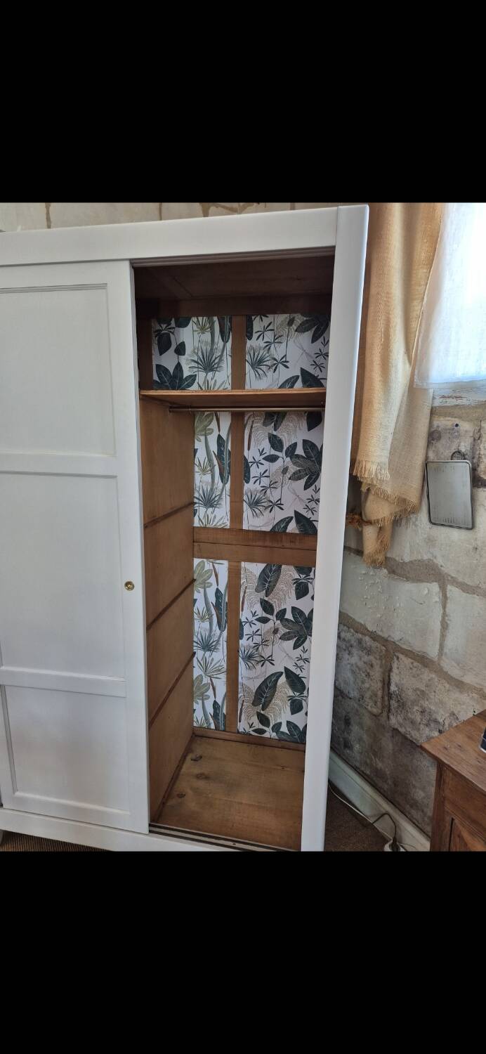 Vintage sliding door wardrobe