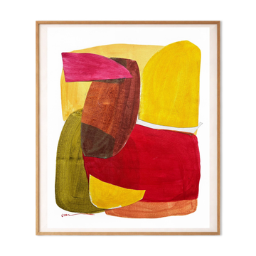 Collage on canvas