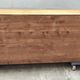 Craft furniture black patina two doors and eight drawers